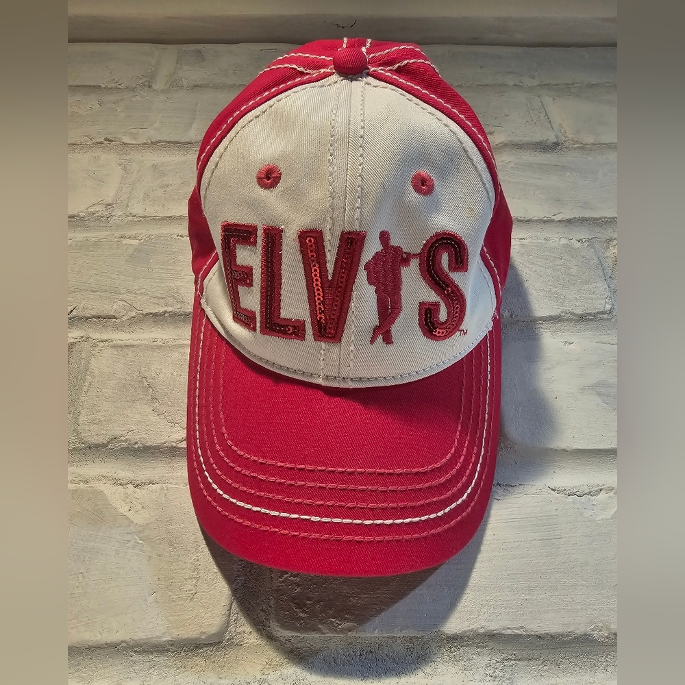 ELVIS Pink Baseball Cap